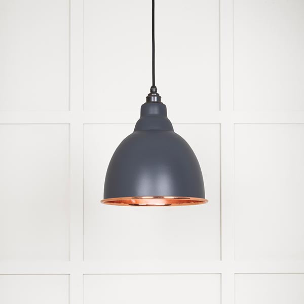 Smooth Copper Brindley Pendant