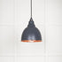 Smooth Copper Brindley Pendant