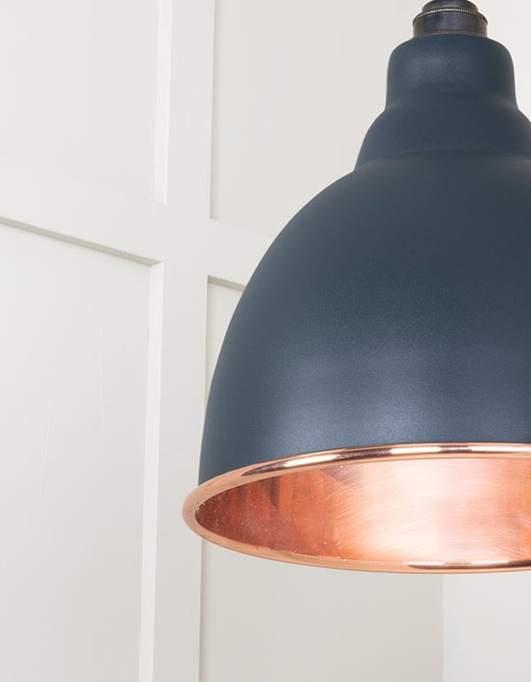 Smooth Copper Brindley Pendant