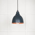 Smooth Copper Brindley Pendant