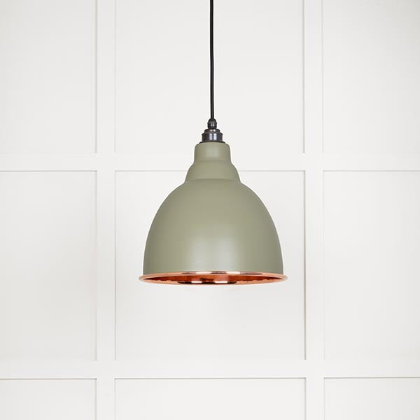 Smooth Copper Brindley Pendant