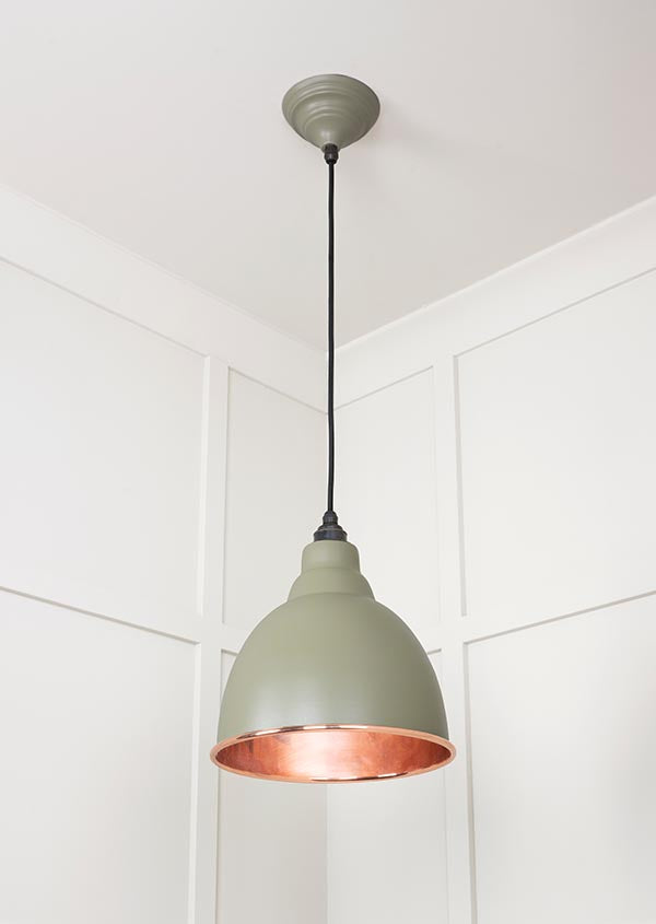 Smooth Copper Brindley Pendant