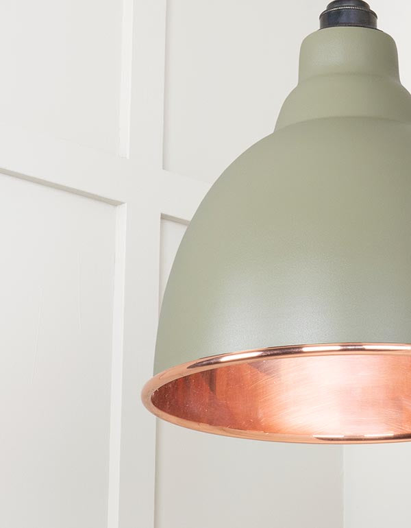 Smooth Copper Brindley Pendant