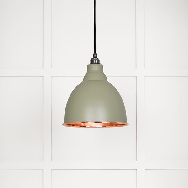 Smooth Copper Brindley Pendant