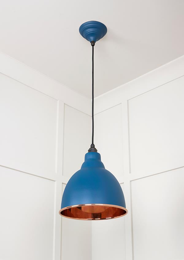 Smooth Copper Brindley Pendant