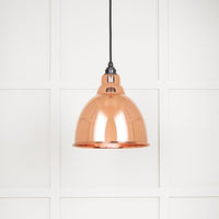 Smooth Copper Brindley Pendant