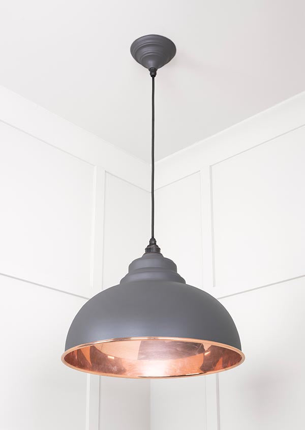 Smooth Copper Harborne Pendant