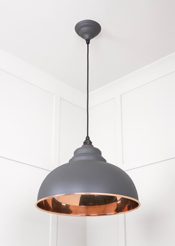 Smooth Copper Harborne Pendant