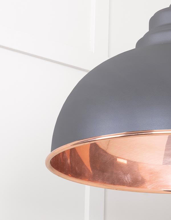 Smooth Copper Harborne Pendant