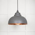 Smooth Copper Harborne Pendant