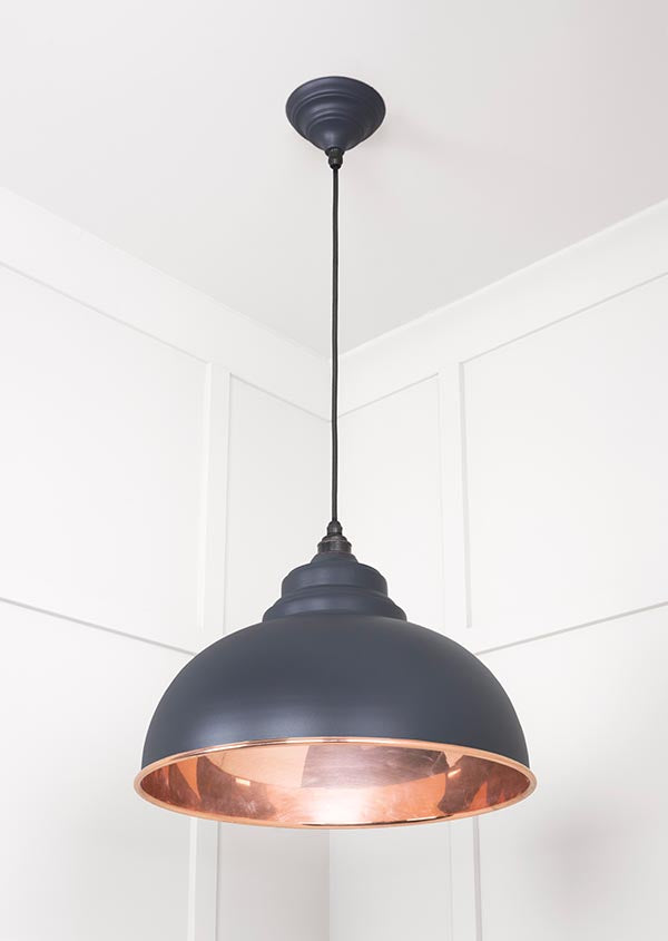 Smooth Copper Harborne Pendant