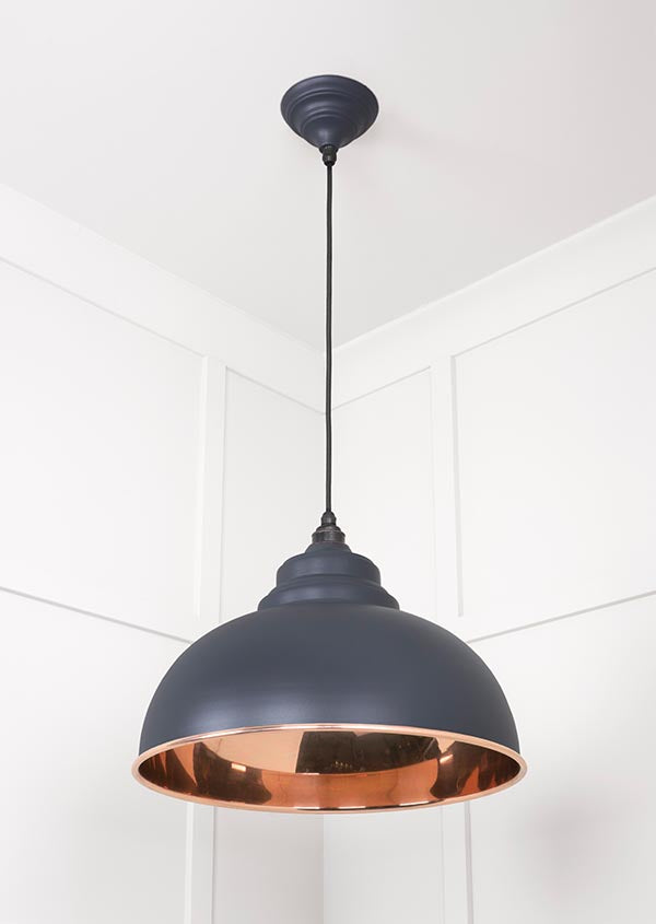 Smooth Copper Harborne Pendant