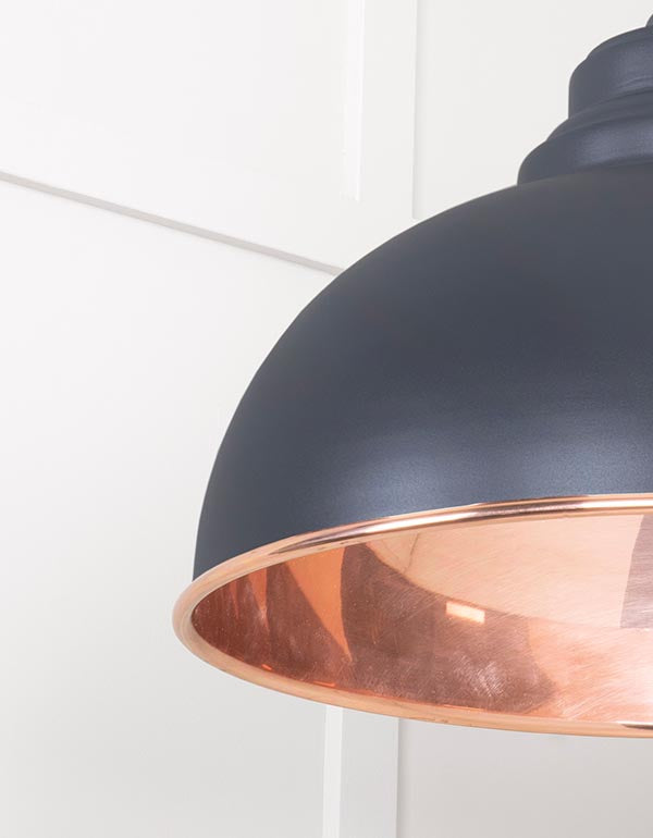 Smooth Copper Harborne Pendant