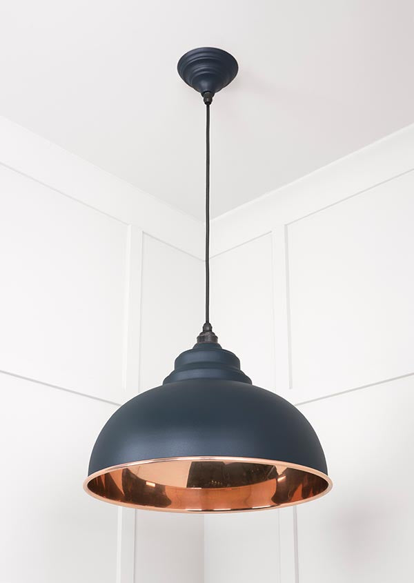 Smooth Copper Harborne Pendant