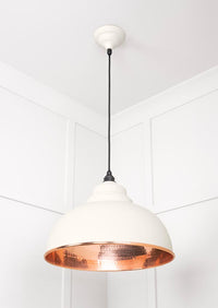 Hammered Copper Harborne Pendant