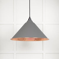 Smooth Copper Hockley Pendant