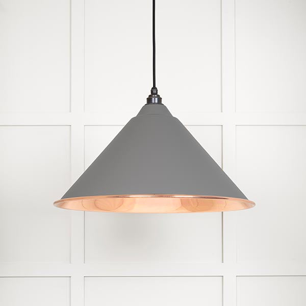 Smooth Copper Hockley Pendant