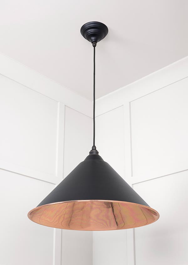 Smooth Copper Hockley Pendant