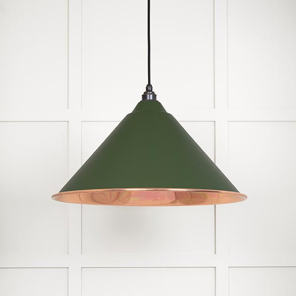 Smooth Copper Hockley Pendant