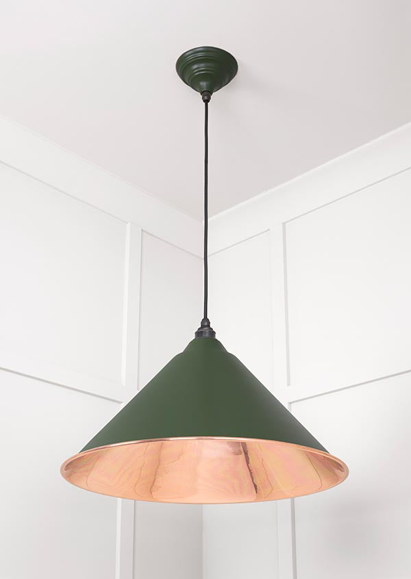 Smooth Copper Hockley Pendant