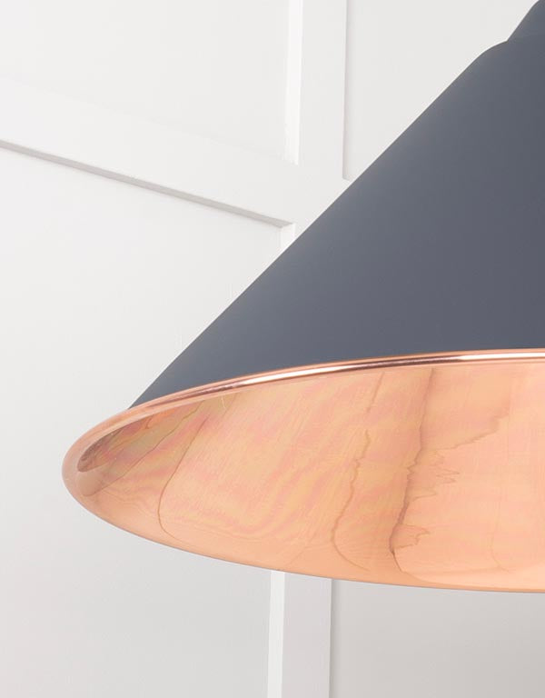 Smooth Copper Hockley Pendant