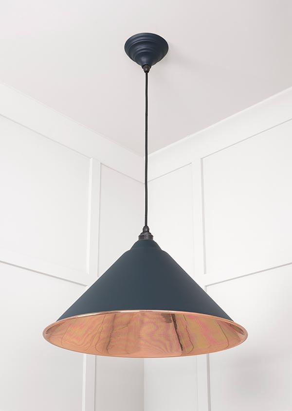 Smooth Copper Hockley Pendant