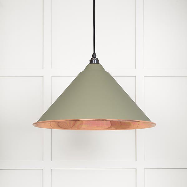 Smooth Copper Hockley Pendant