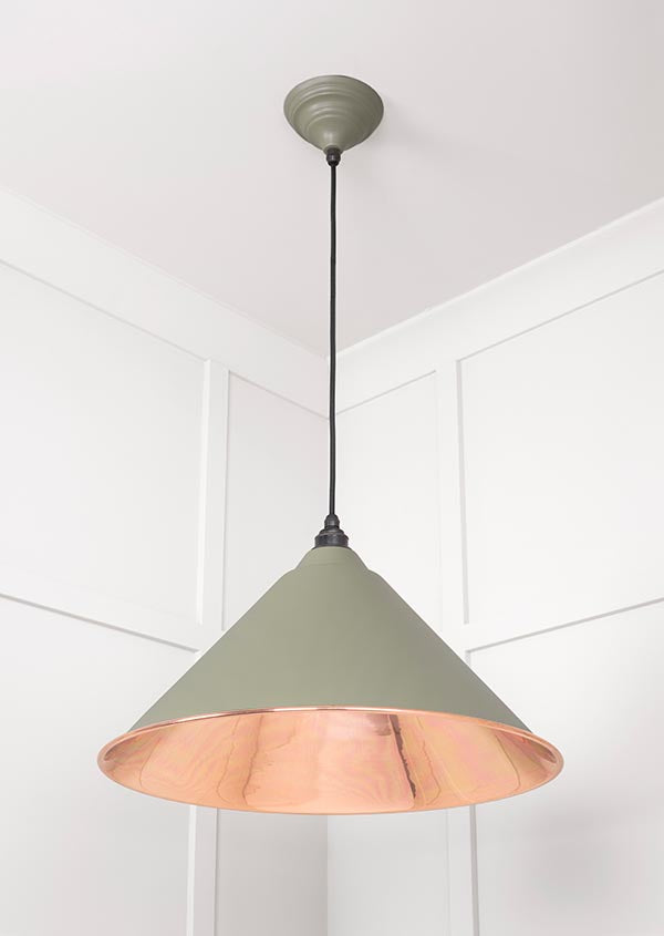 Smooth Copper Hockley Pendant