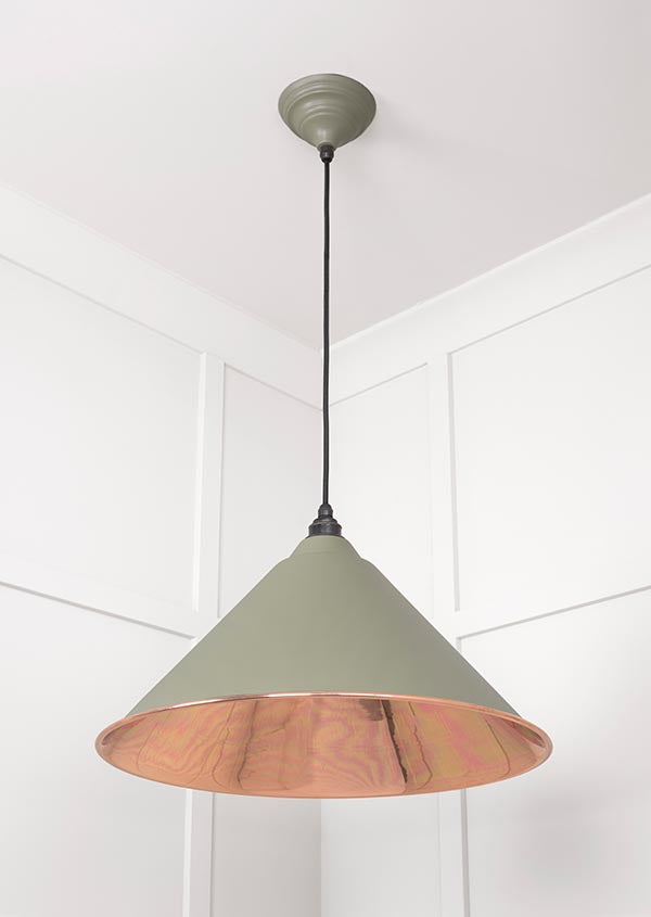 Smooth Copper Hockley Pendant