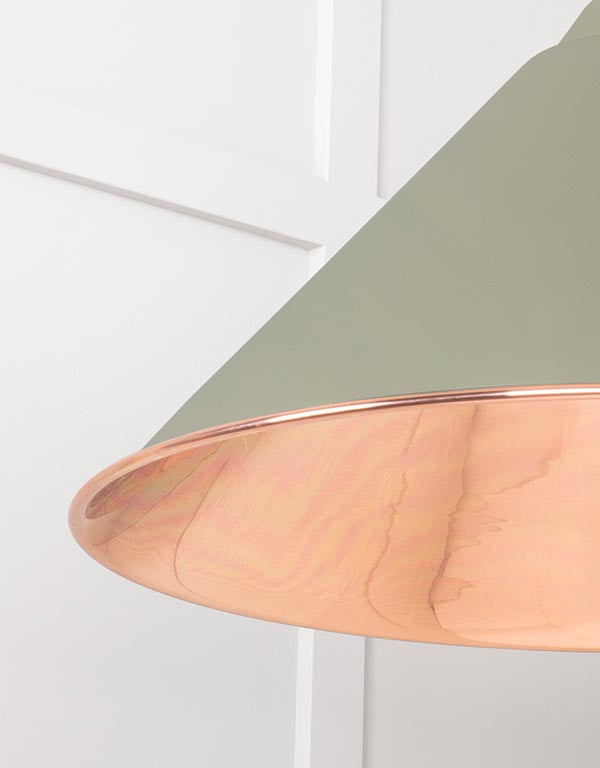 Smooth Copper Hockley Pendant