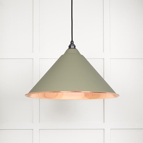 Smooth Copper Hockley Pendant