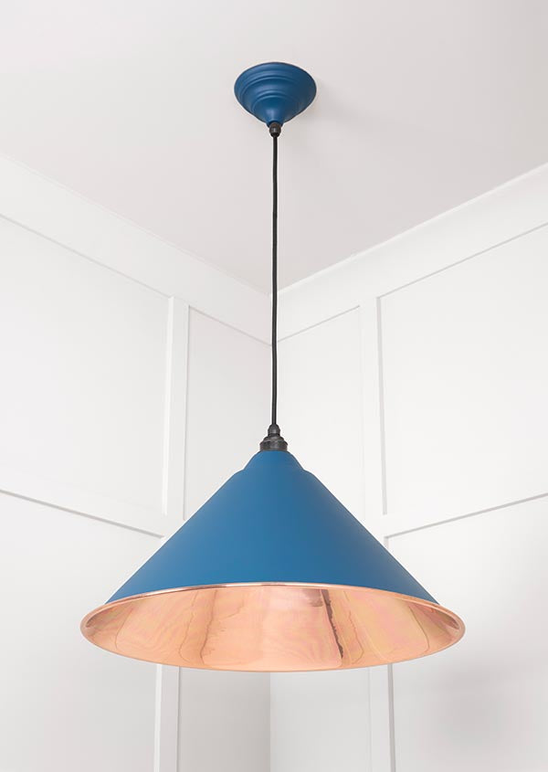 Smooth Copper Hockley Pendant