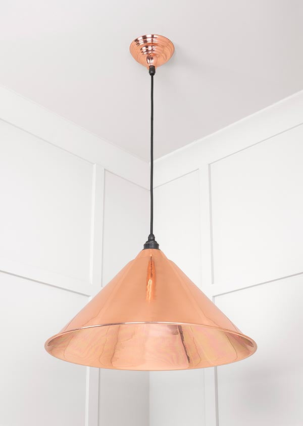 Smooth Copper Hockley Pendant