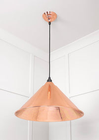 Smooth Copper Hockley Pendant