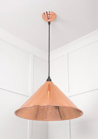 Smooth Copper Hockley Pendant