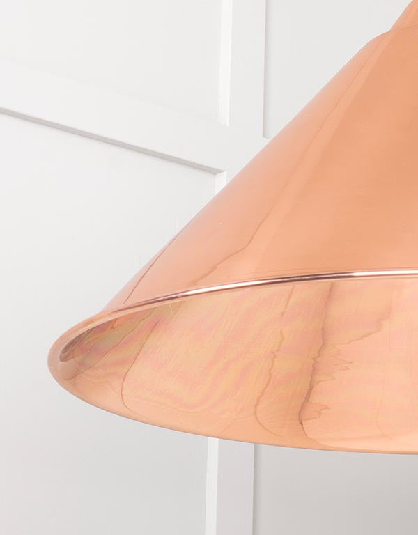 Smooth Copper Hockley Pendant