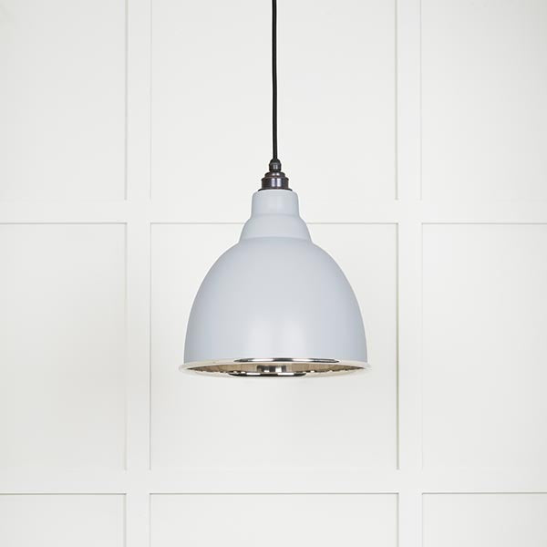 Smooth Nickel Brindley Pendant