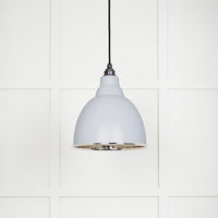 Smooth Nickel Brindley Pendant