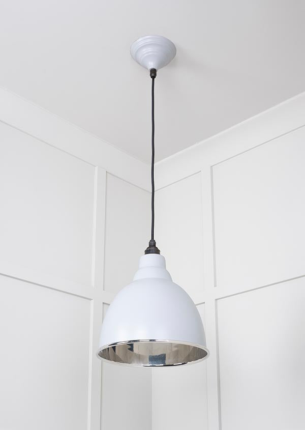 Smooth Nickel Brindley Pendant