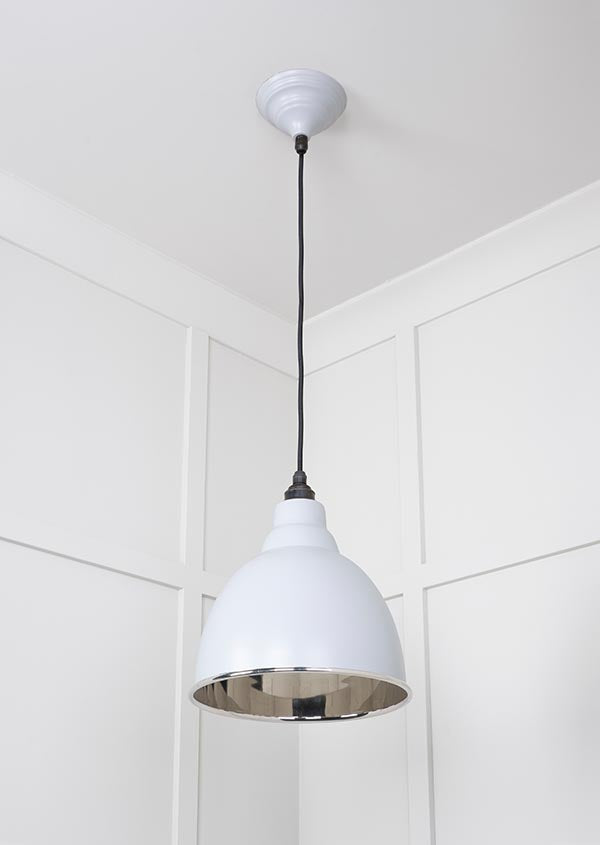 Smooth Nickel Brindley Pendant