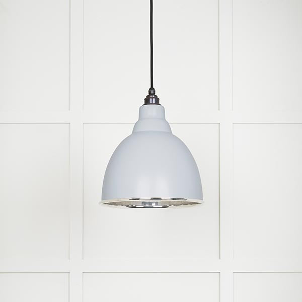 Smooth Nickel Brindley Pendant