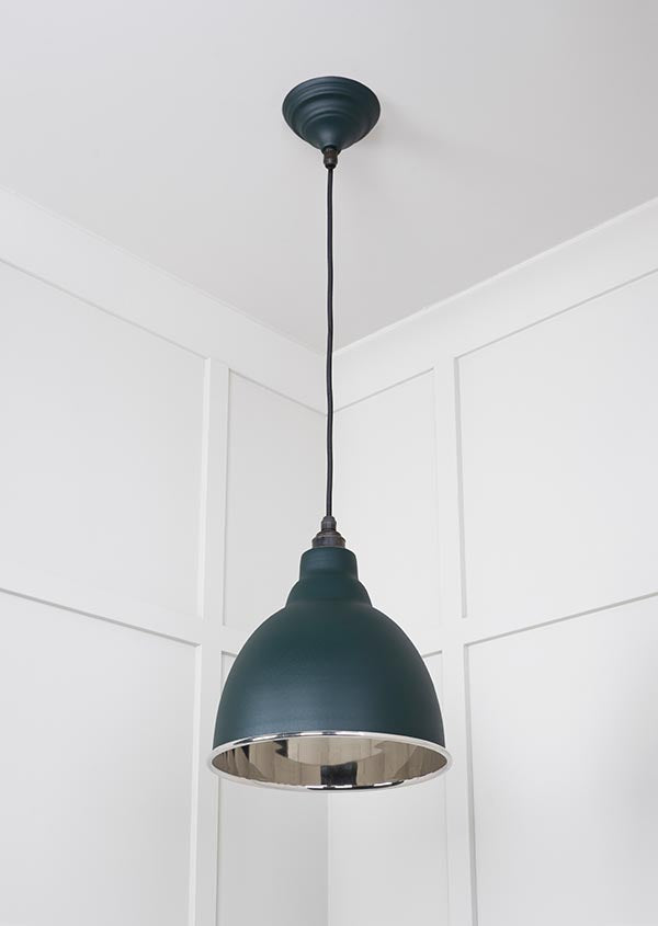 Smooth Nickel Brindley Pendant