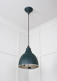 Smooth Nickel Brindley Pendant