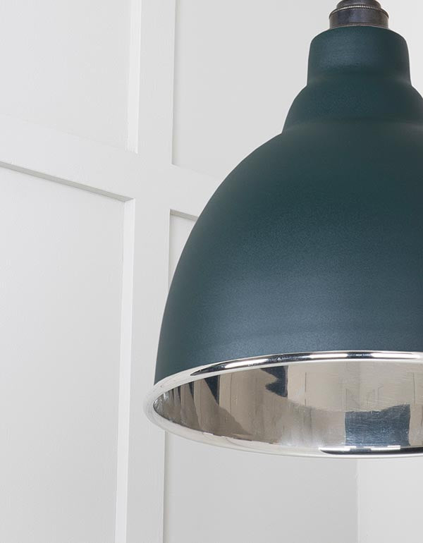 Smooth Nickel Brindley Pendant