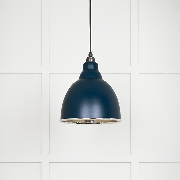 Smooth Nickel Brindley Pendant