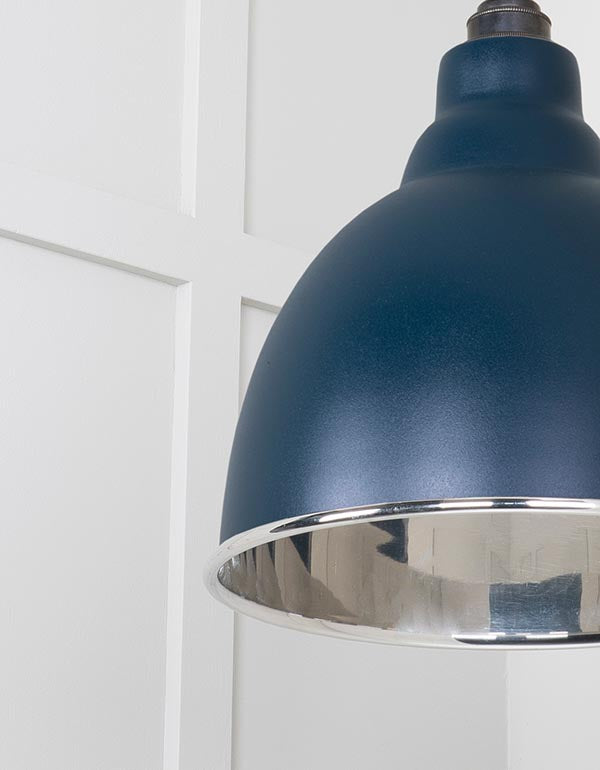 Smooth Nickel Brindley Pendant