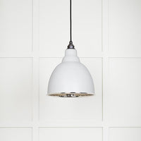 Smooth Nickel Brindley Pendant