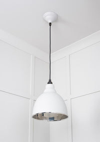 Smooth Nickel Brindley Pendant