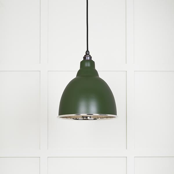 Smooth Nickel Brindley Pendant