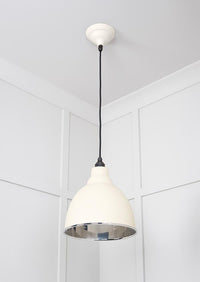 Smooth Nickel Brindley Pendant